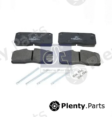 DT Spare Parts 2.94072 — Brake Pad Set, disc brake