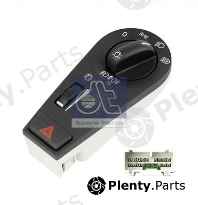 DT Spare Parts 2.25390 — Switch, headlight