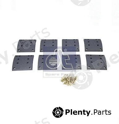 DT Spare Parts 4.91130 — Brake Lining Kit, drum brake