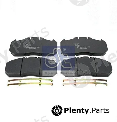 DT Spare Parts 3.96400 — Brake Pad Set, disc brake