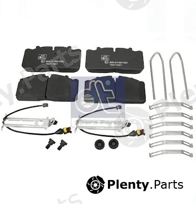 DT Spare Parts 5.92120 — Brake Pad Set, disc brake