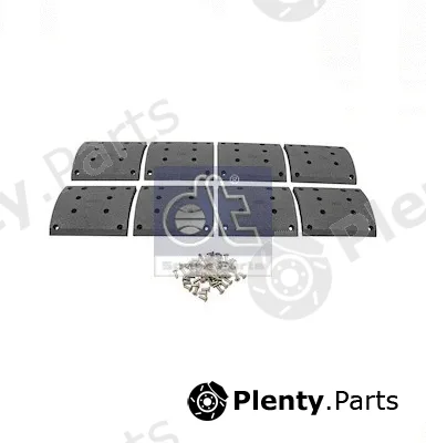 DT Spare Parts 4.91137 — Brake Lining Kit, drum brake