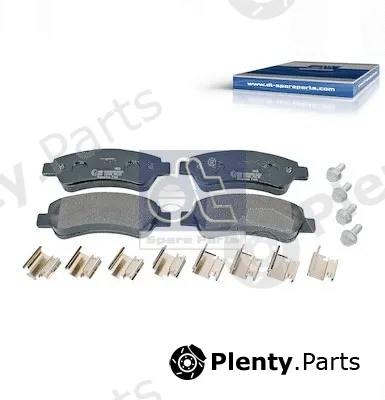 DT Spare Parts 12.93102 — Brake Pad Set, disc brake