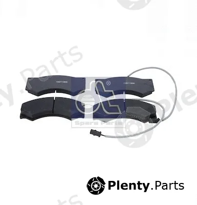 DT Spare Parts 7.92604 — Brake Pad Set, disc brake
