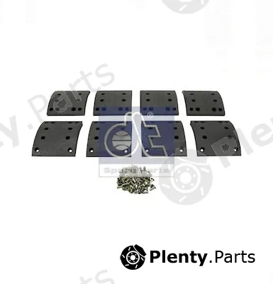 DT Spare Parts 4.91135 — Brake Lining Kit, drum brake