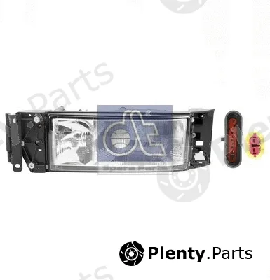 DT Spare Parts 7.25002 — Headlight