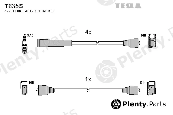 Tesla T635S — Ignition Cable Kit