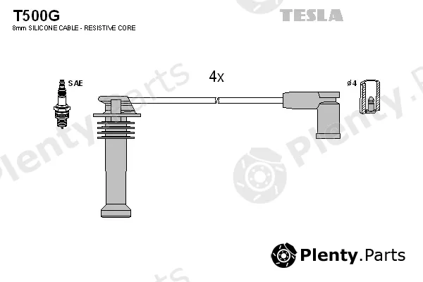 Tesla T500G — Ignition Cable Kit