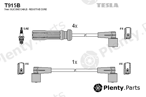 Tesla T915B — Ignition Cable Kit