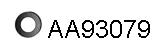 Veneporte AA93079 — Rubber Strip, exhaust system