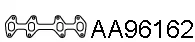 Veneporte AA96162 — Gasket, exhaust pipe