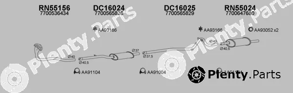 Veneporte 160018 — Exhaust System