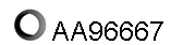 Veneporte AA96667 — Seal Ring, exhaust pipe