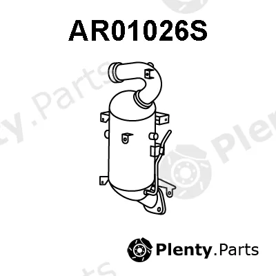 Veneporte AR01026S — Soot/Particulate Filter, exhaust system