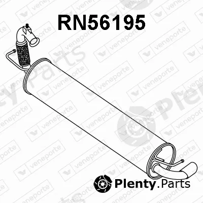 Veneporte RN56195 — Rear Muffler
