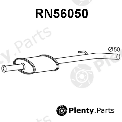 Veneporte RN56050 — Front Muffler
