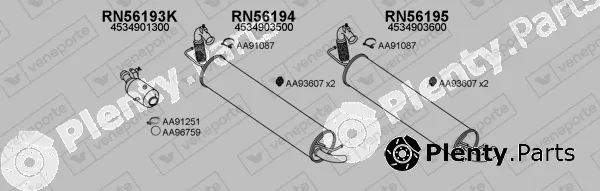 Veneporte 080014 — Exhaust System