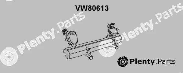 Veneporte VW80613 — Rear Muffler
