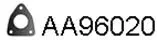 Veneporte AA96020 — Gasket, exhaust pipe
