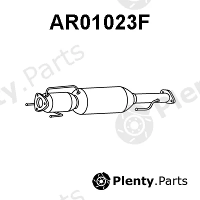 Veneporte AR01023F — Soot/Particulate Filter, exhaust system