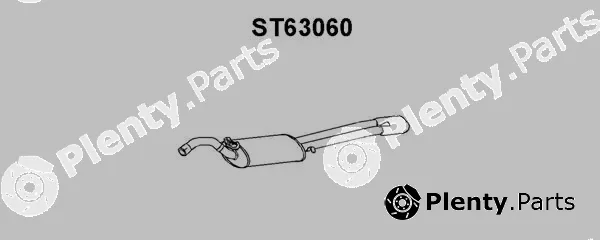 Veneporte ST63060 — Rear Muffler