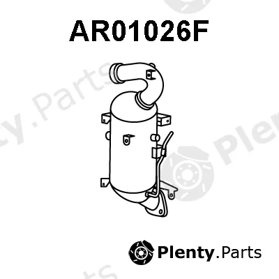 Veneporte AR01026F — Soot/Particulate Filter, exhaust system