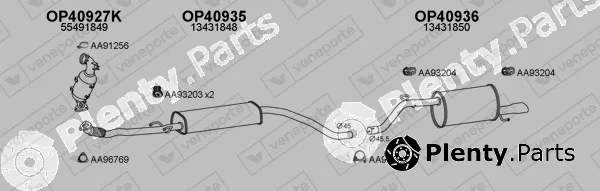 Veneporte 400772 — Exhaust System