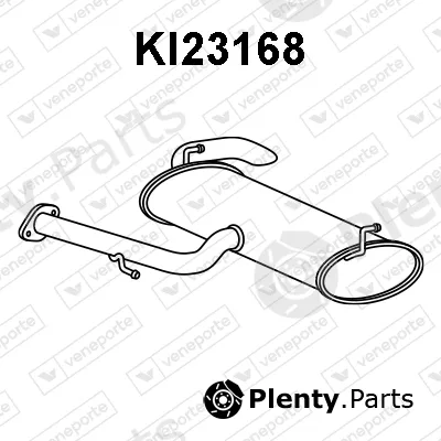 Veneporte KI23168 — Rear Muffler