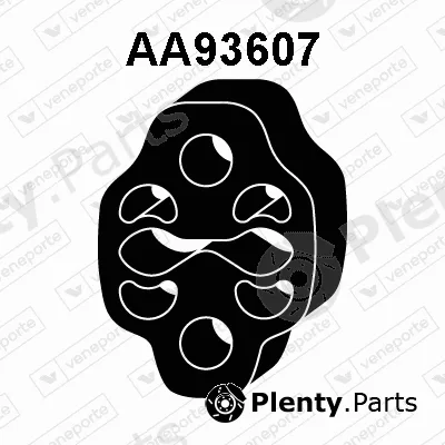 Veneporte AA93607 — Rubber Strip, exhaust system