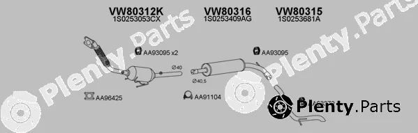 Veneporte 800682 — Exhaust System