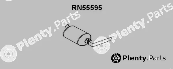 Veneporte RN55595 — Rear Muffler