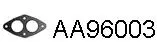 Veneporte AA96003 — Gasket, exhaust pipe