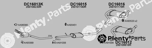 Veneporte 550688 — Exhaust System