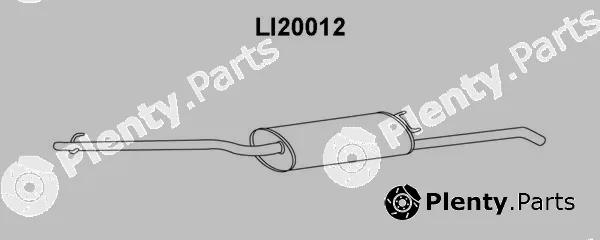 Veneporte LI20012 — Rear Muffler