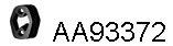 Veneporte AA93372 — Rubber Strip, exhaust system