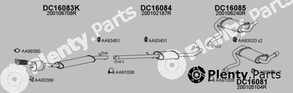 Veneporte 550697 — Exhaust System