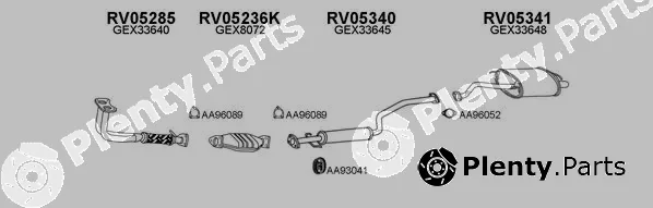 Veneporte 050096 — Exhaust System