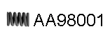 Veneporte AA98001 — Spring, exhaust pipe