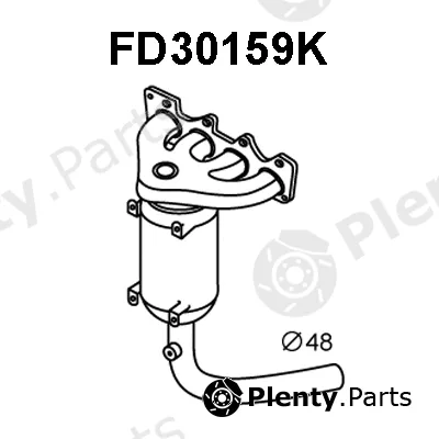 Veneporte FD30159K — Manifold Catalytic Converter