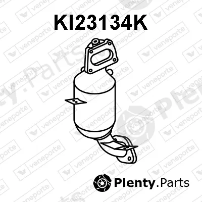 Veneporte KI23134K — Catalytic Converter