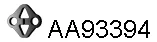 Veneporte AA93394 — Rubber Strip, exhaust system
