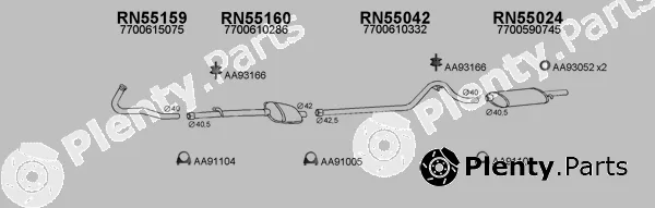 Veneporte 550024 — Exhaust System