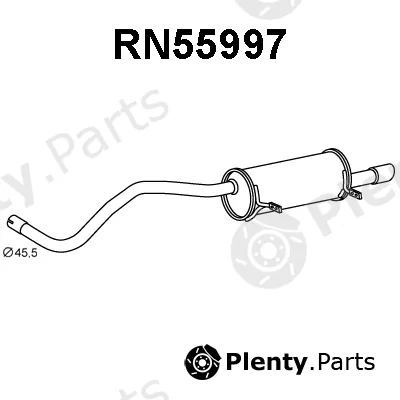 Veneporte RN55997 — Rear Muffler