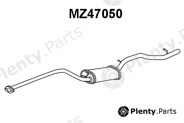Veneporte MZ47050 — Rear Muffler