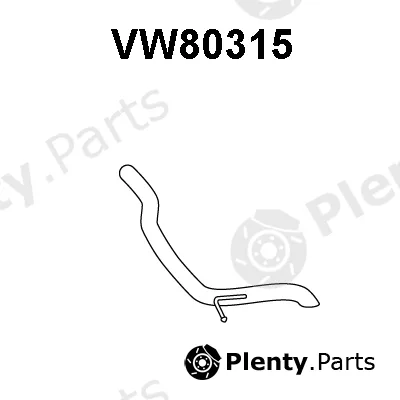 Veneporte VW80315 — Exhaust Pipe