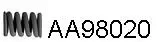 Veneporte AA98020 — Spring, exhaust pipe