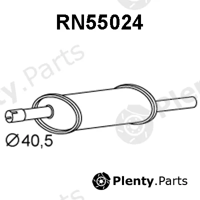 Veneporte RN55024 — Rear Muffler