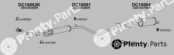 Veneporte 550700 — Exhaust System