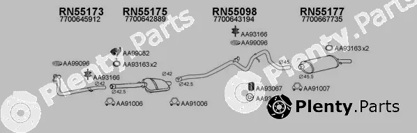 Veneporte 550423 — Exhaust System