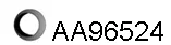 Veneporte AA96524 — Seal Ring, exhaust pipe